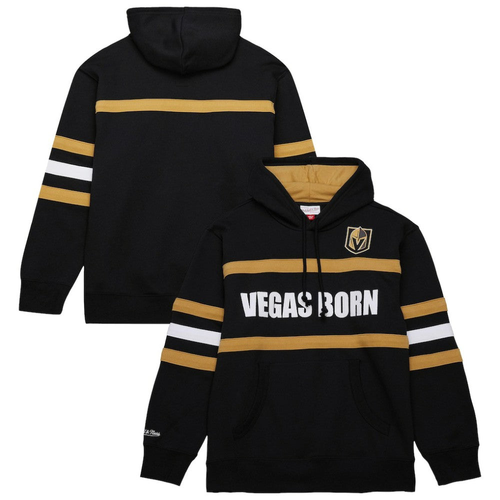 Vegas Golden Knights Mitchell & Ness Head Coach Slogan Pullover Hoodie - Black | NHL online