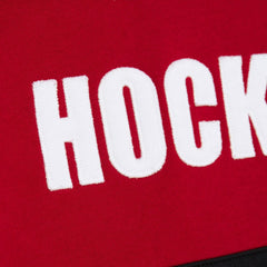 Detroit Red Wings Mitchell & Ness Head Coach Slogan Pullover Hoodie - Red | NHL sale