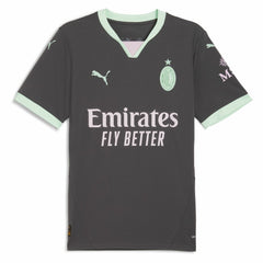 Puma - Christian Pulisic AC Milan 2024/25 Third Replica Player Jersey - Charcoal