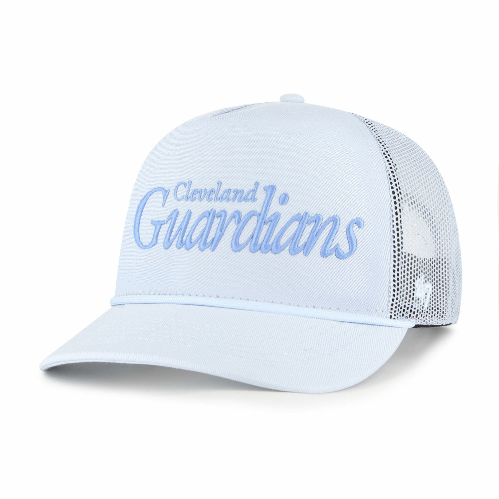 Cleveland Guardians '47 Foundation Script Hitch Adjustable Trucker Hat Sale