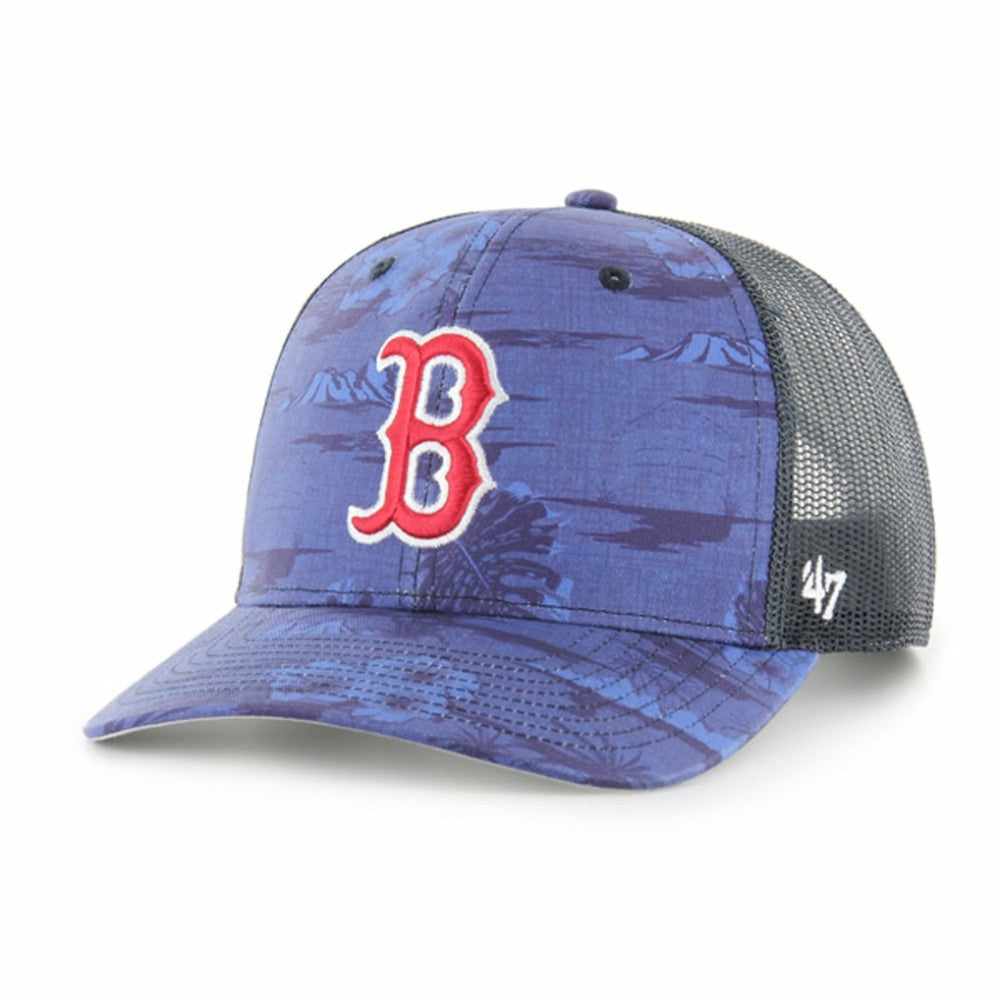 47 Boston Red Sox Fiji Trucker Adjustable Hat Outlet