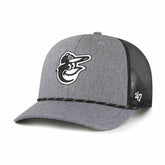 Baltimore Orioles '47 Carbon Rope Trucker Adjustable Hat for sale