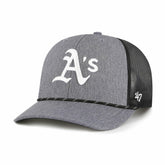 Athletics '47 Carbon Rope Trucker Adjustable Hat Discount