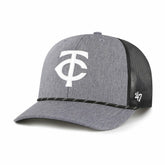 Minnesota Twins '47 Carbon Rope Trucker Adjustable Hat for sale
