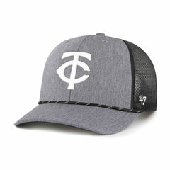 Minnesota Twins '47 Carbon Rope Trucker Adjustable Hat for sale