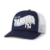 New York Yankees '47 Meander Foam Trucker Snapback Hat Outlet