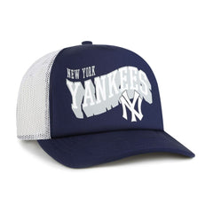 New York Yankees '47 Meander Foam Trucker Snapback Hat Outlet
