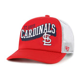 St. Louis Cardinals '47 Meander Foam Trucker Snapback Hat for sale