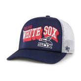 Chicago White Sox '47 Meander Foam Trucker Snapback Hat Discount