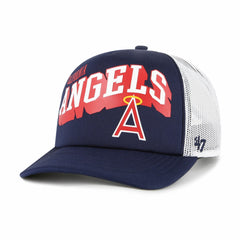 Los Angeles Angels '47 Meander Foam Trucker Snapback Hat Near Me