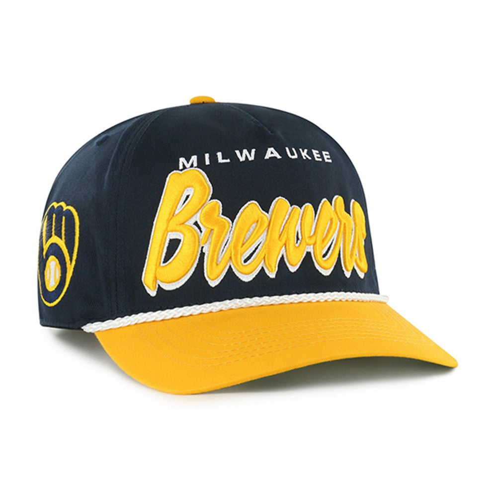 Milwaukee Brewers '47 Dropshadow Rope Hitch Adjustable Hat Near Me