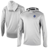 Toronto Maple Leafs Columbia Shotgun Omni-Wick Pullover Hoodie - Gray | NHL Lifestyle