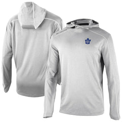 Toronto Maple Leafs Columbia Shotgun Omni-Wick Pullover Hoodie - Gray | NHL Lifestyle