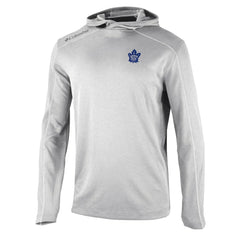 Toronto Maple Leafs Columbia Shotgun Omni-Wick Pullover Hoodie - Gray | NHL Lifestyle
