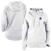 Toronto Maple Leafs Columbia Omni-Wick Pack It Up Full-Zip Jacket - White | NHL Clearance