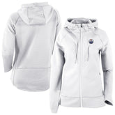 Edmonton Oilers Columbia Omni-Wick Pack It Up Full-Zip Jacket - White | NHL Lifestyle