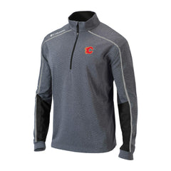 Calgary Flames Columbia Omni-Wick Shotgun 2.0 Quarter-Zip Pullover Top - Black | NHL near me