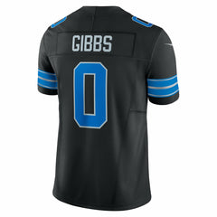 Jahmyr Gibbs Detroit Lions 2nd Alternate Vapor F.U.S.E. Limited Jersey - Black - Nike