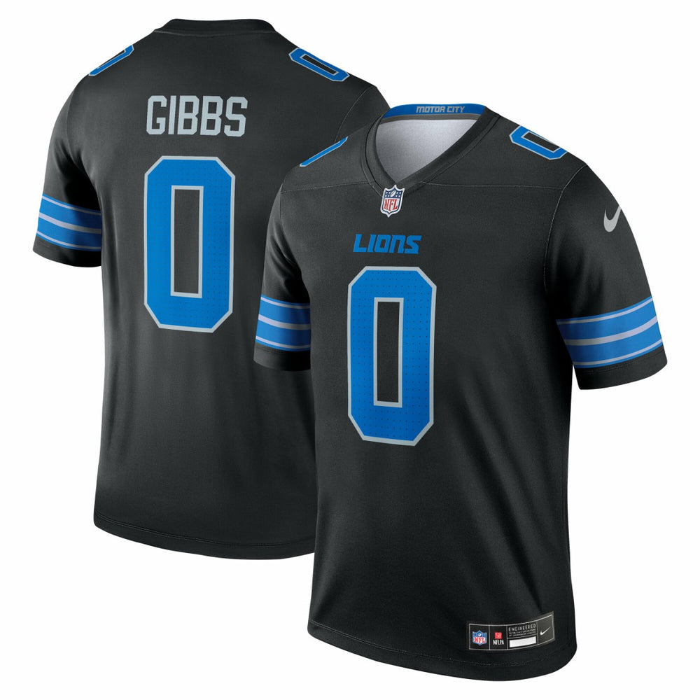 Jahmyr Gibbs Detroit Lions Legend Player Performance Top - Black - Nike