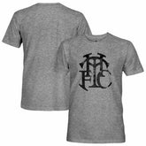 Tottenham Hotspur 1863FC Retro Word Vintage Tri-Blend T-Shirt Heather Gray