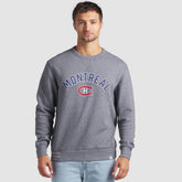 Montreal Canadiens Fanatics Decades Collection Legendary Fleece Pullover Sweatshirt - Heather Gray | Fanatics Clearance