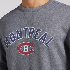 Montreal Canadiens Fanatics Decades Collection Legendary Fleece Pullover Sweatshirt - Heather Gray | Fanatics Clearance