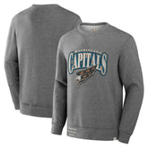 Washington Capitals Fanatics Decades Collection Legendary Fleece Pullover Sweatshirt - Heather Gray | Fanatics on sale