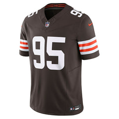 Myles Garrett Cleveland Browns Team Vapor F.U.S.E. Limited Jersey - Brown - Nike