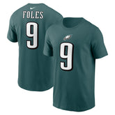 Nick Foles Philadelphia Eagles Retired Player Name & Number T-Shirt - Midnight Green - Nike