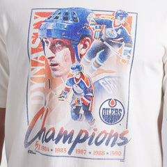 Edmonton Oilers Fanatics Decades Collection Timeless T-Shirt - White | Fanatics discount