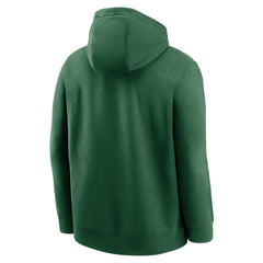 New York Jets Rewind Club Logo Pullover Hoodie - Green - Nike
