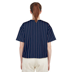 Washington Nationals New Era Women's 2025 City Connect Pinstripe T-Shirt Near Me