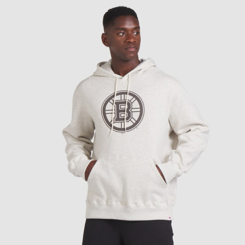 Boston Bruins Fanatics Made in Canada Pullover Hoodie - Cream | Fanatics sale