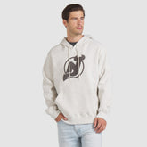 New Jersey Devils Fanatics Made in Canada Pullover Hoodie - Cream | Fanatics Lifestyle