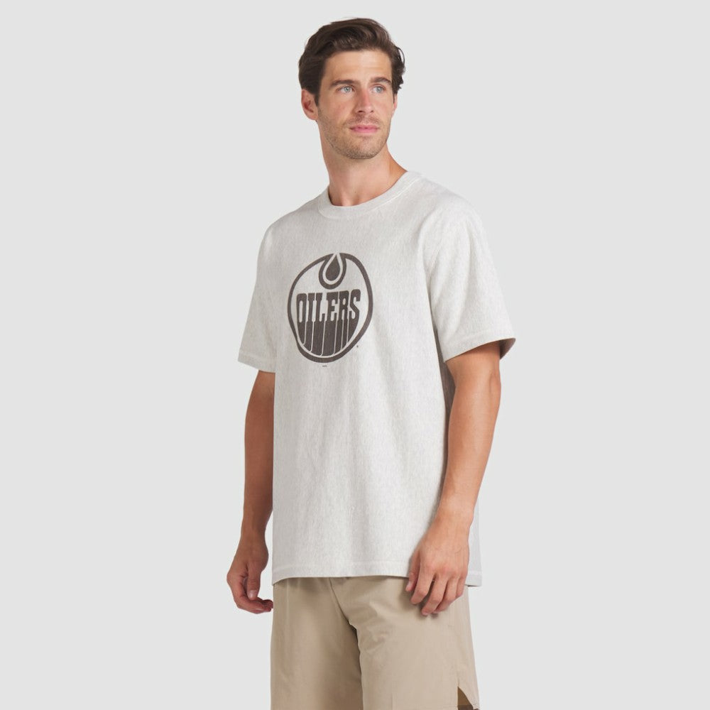 Edmonton Oilers Fanatics Made in Canada T-Shirt - Cream | Fanatics near me