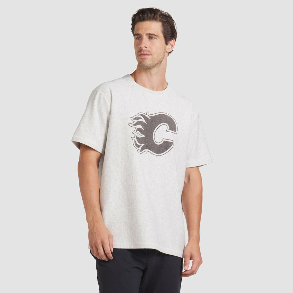 Calgary Flames Fanatics Made in Canada T-Shirt - Cream | Fanatics on sale