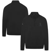 Los Angeles Angels Levelwear Murray Nightfall Quarter-Zip Top Outlet