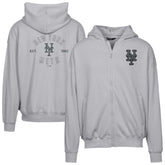 New York Mets Levelwear Uphill Abyssal Full-Zip Hoodie Outlet