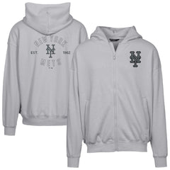 New York Mets Levelwear Uphill Abyssal Full-Zip Hoodie Outlet