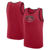 San Francisco 49ers Logo Athletic Unmatched Success Tank Top - Scarlet - NFL