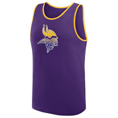 Minnesota Vikings Logo Athletic Unmatched Success Tank Top - Purple - NFL