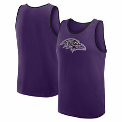 Baltimore Ravens Logo Athletic Unmatched Success Tank Top - Purple - NFL