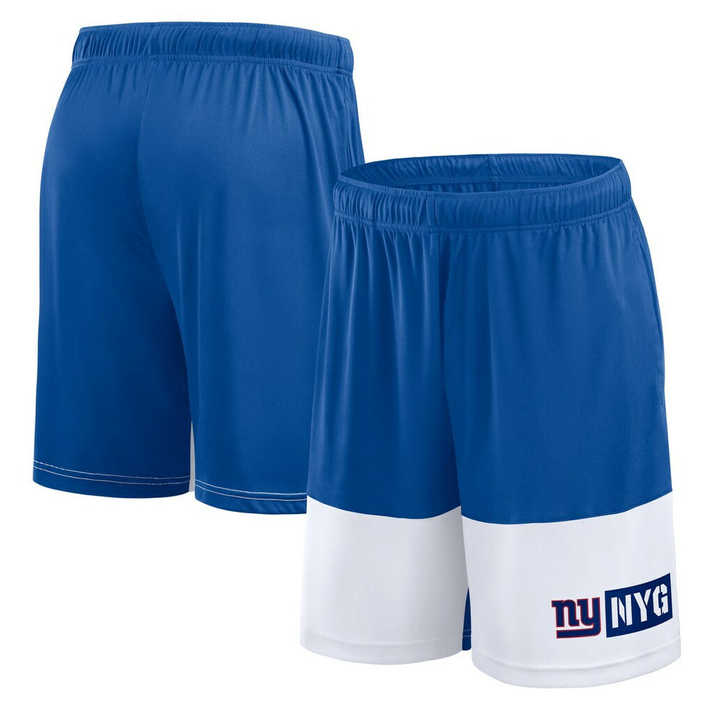 New York Giants Logo Athletic Best of the Best Shorts - Royal - NFL