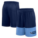 Tennessee Titans Logo Athletic Best of the Best Shorts - Navy - NFL