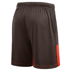 Cleveland Browns Logo Athletic Best of the Best Shorts - Brown - NFL