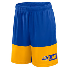 Los Angeles Rams Logo Athletic Best of the Best Shorts - Royal - NFL
