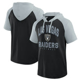 Las Vegas Raiders Logo Athletic Prime Hoodie T-Shirt - Black - NFL