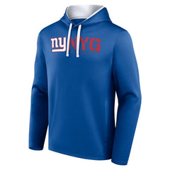 New York Giants Logo Athletic Head Start Pullover Hoodie - Royal - NFL