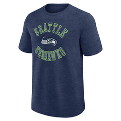 Seattle Seahawks Logo Athletic Success T-Shirt - College Navy - NFL