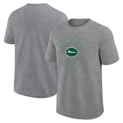 New York Jets Logo Athletic Success T-Shirt - Heather Gray - NFL